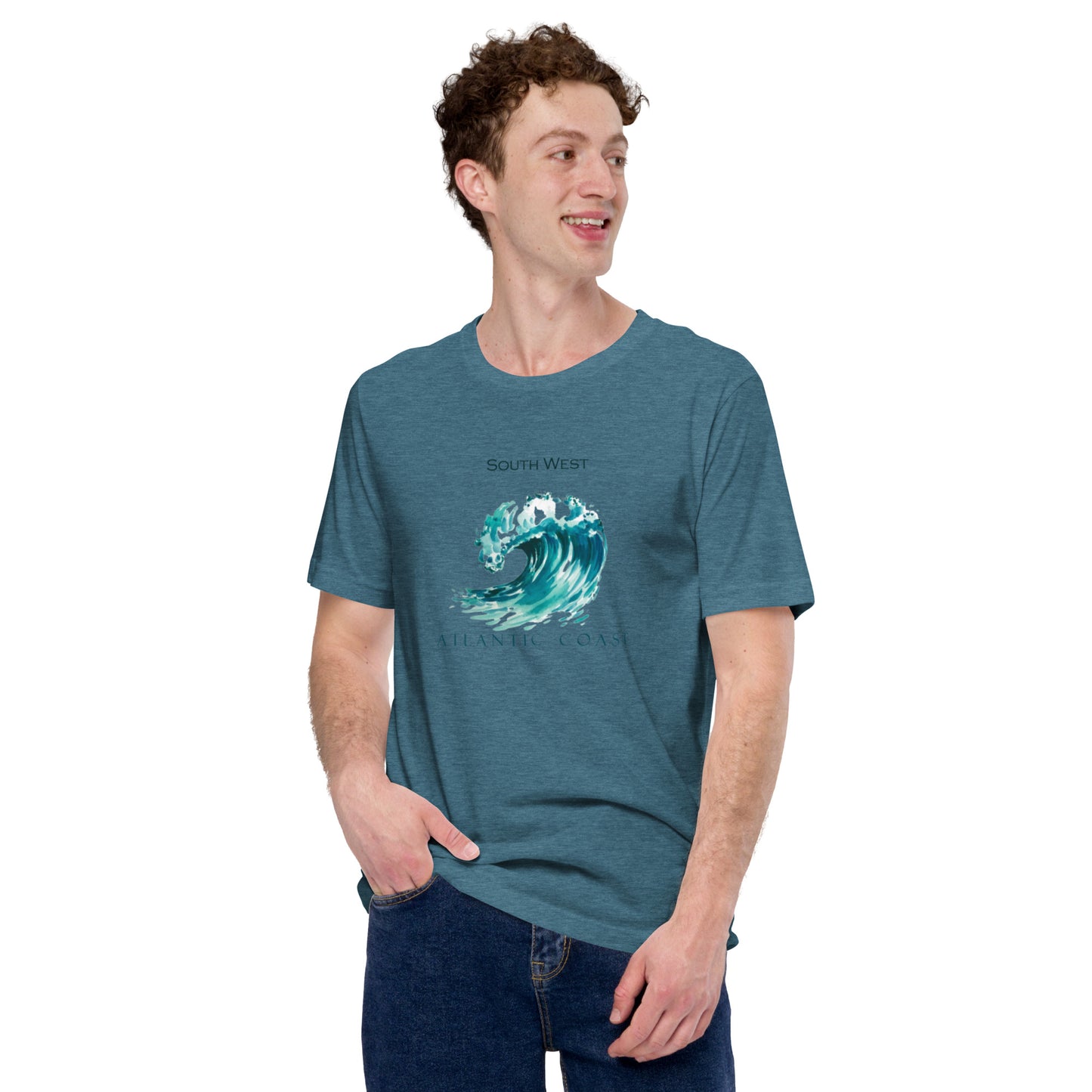 
                  
                    Atlantic Coast superbe T-shirt unisexe à porter pour une balade en bord d'océan
                  
                