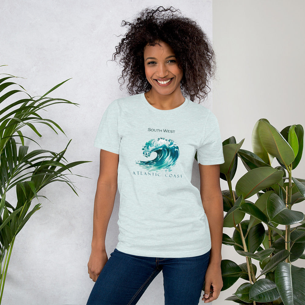 
                  
                    Atlantic Coast superbe T-shirt unisexe à porter pour une balade en bord d'océan
                  
                