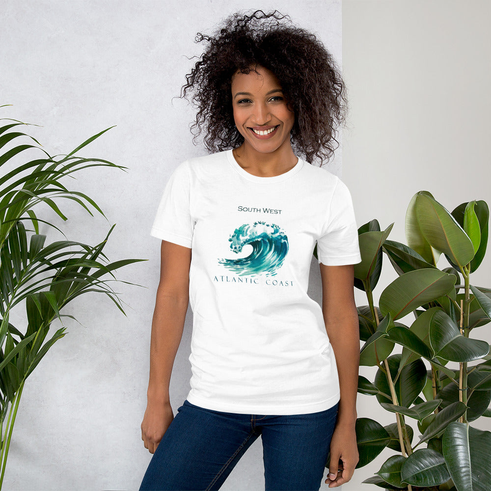 Atlantic Coast superbe T-shirt unisexe à porter pour une balade en bord d'océan