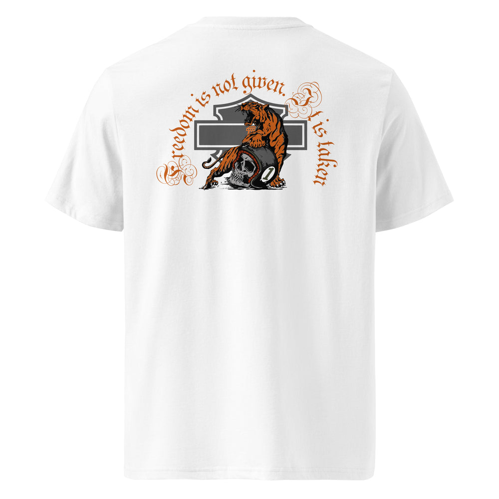 
                  
                    Freedom formula T-shirt en coton biologique
                  
                