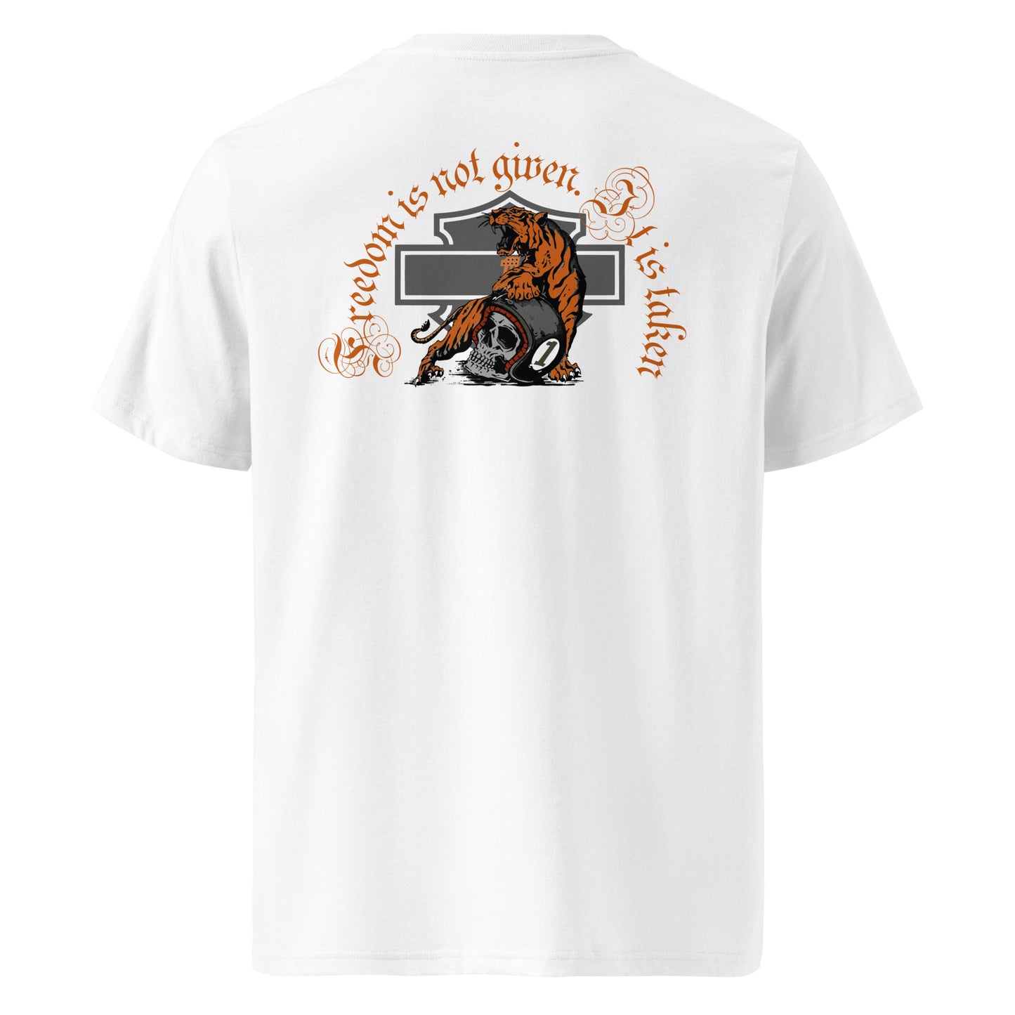 
                  
                    Freedom formula T-shirt en coton biologique
                  
                