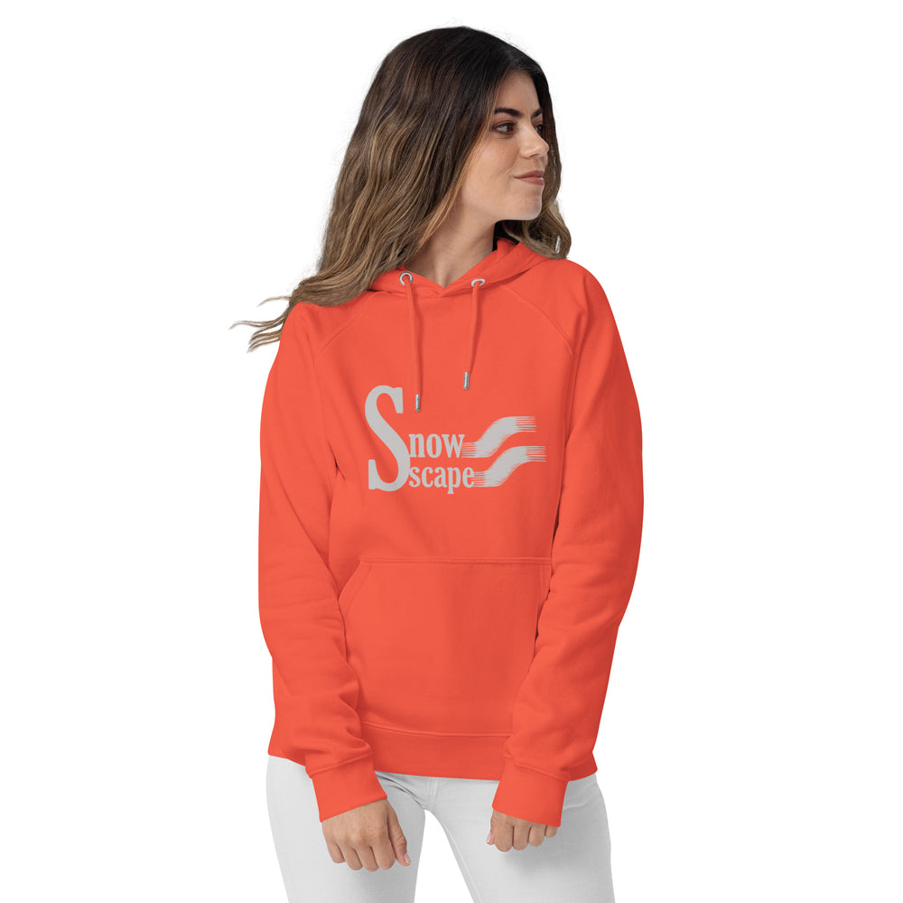 
                  
                    Snowscape Sweat à capuche écologique Raglan unisexe
                  
                