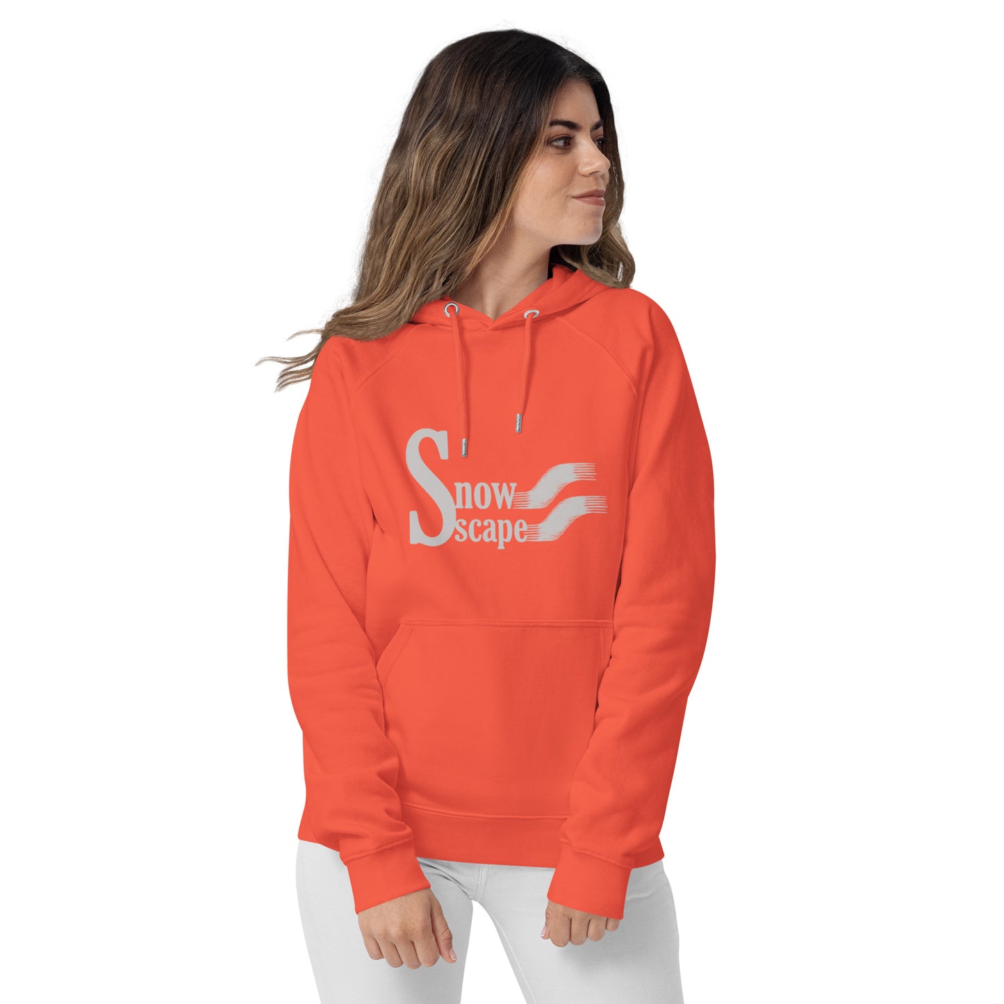 
                  
                    Snowscape Sweat à capuche écologique Raglan unisexe
                  
                
