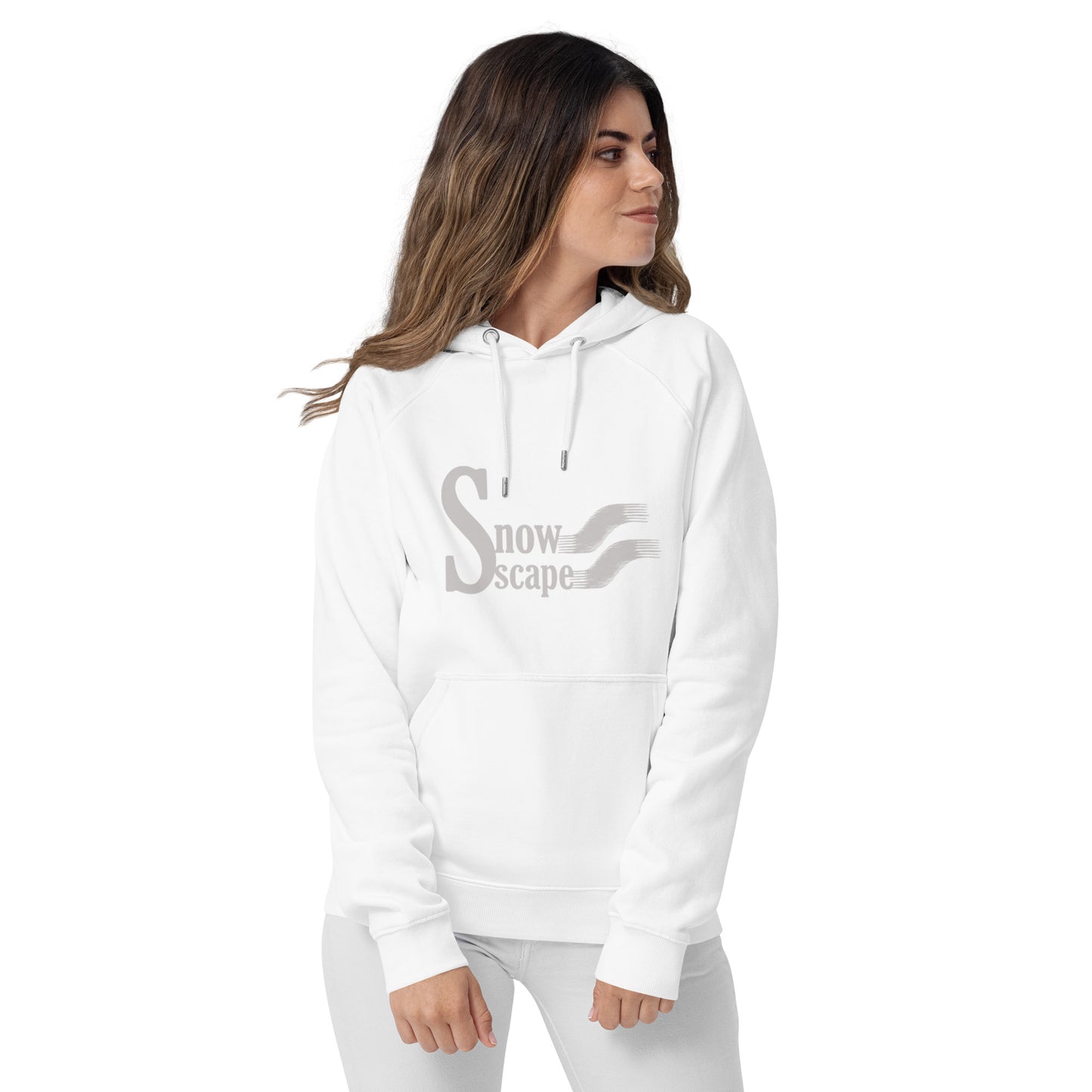 
                  
                    Snowscape Sweat à capuche écologique Raglan unisexe
                  
                