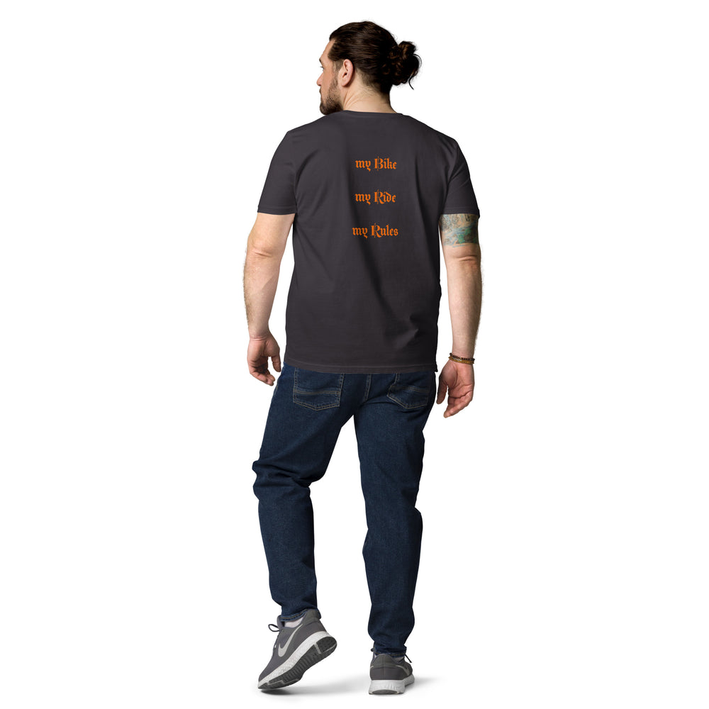 
                  
                    Happy Ride 120 Years- T-shirt unisexe en coton biologique
                  
                