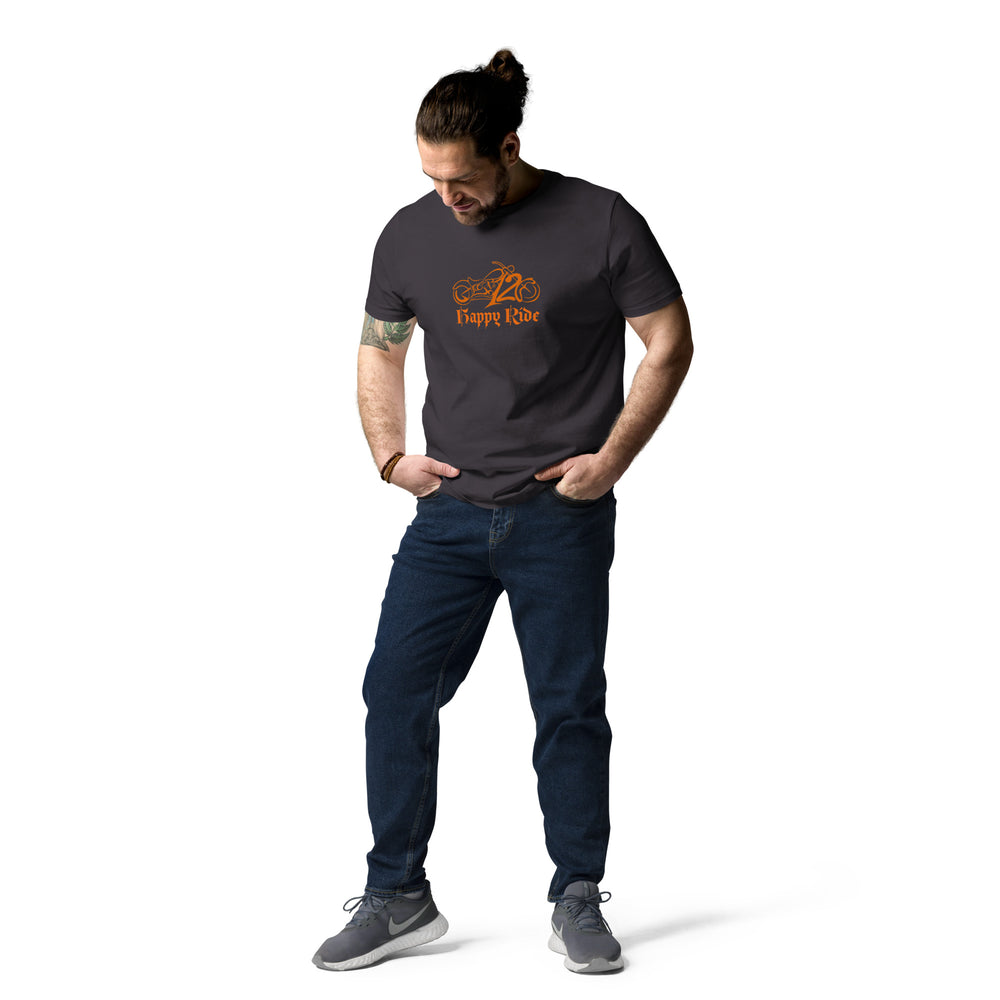 
                  
                    Happy Ride 120 Years- T-shirt unisexe en coton biologique
                  
                