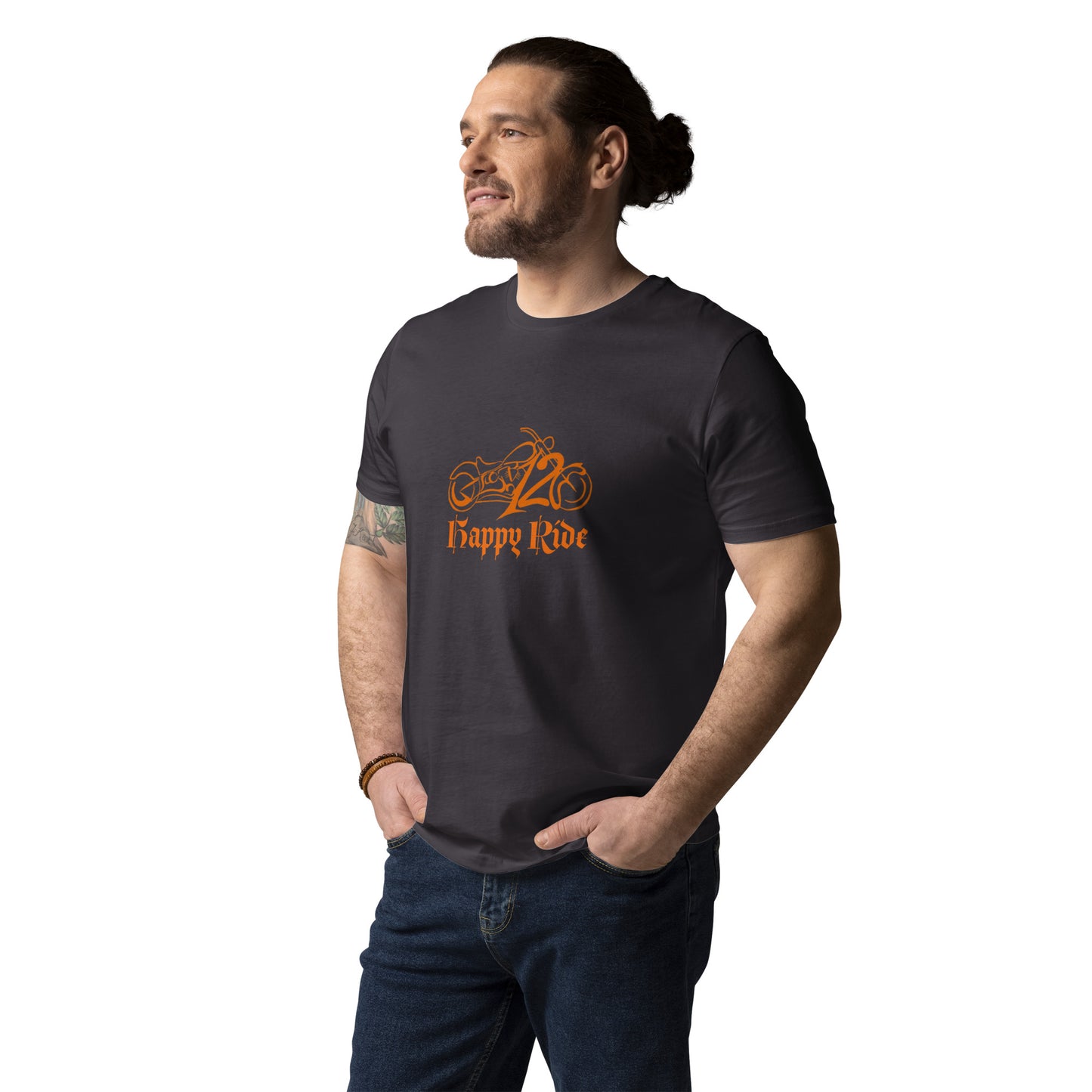 
                  
                    Happy Ride 120 Years- T-shirt unisexe en coton biologique
                  
                