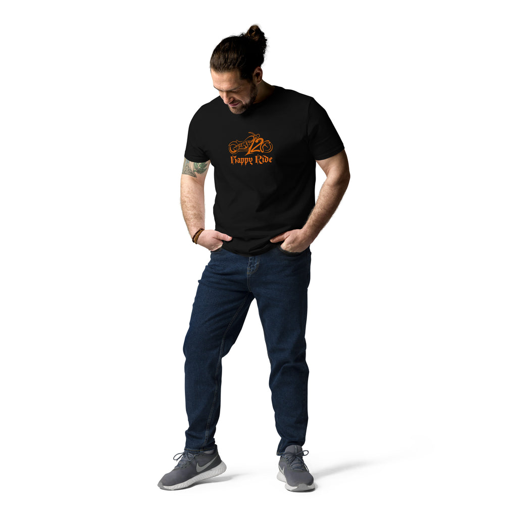 
                  
                    Happy Ride 120 Years- T-shirt unisexe en coton biologique
                  
                
