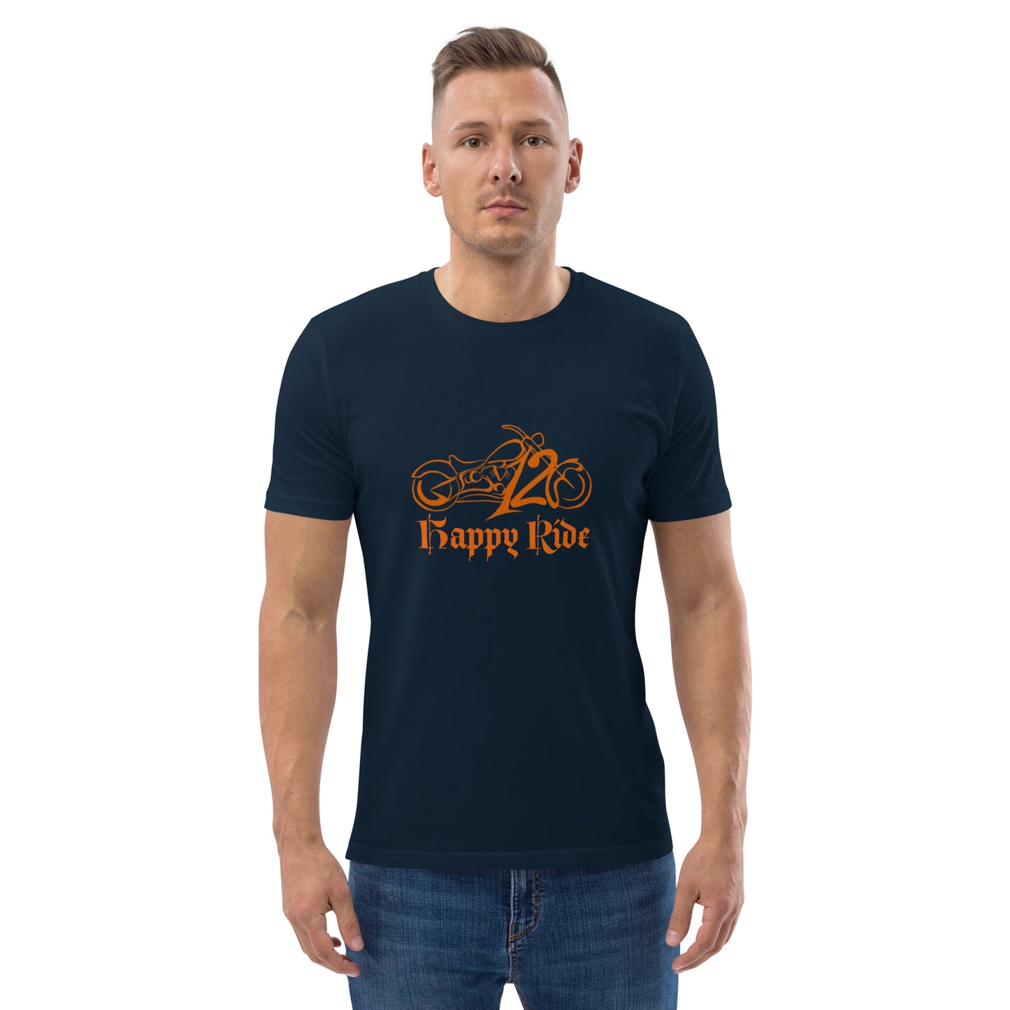 
                  
                    Happy Ride 120 Years- T-shirt unisexe en coton biologique
                  
                