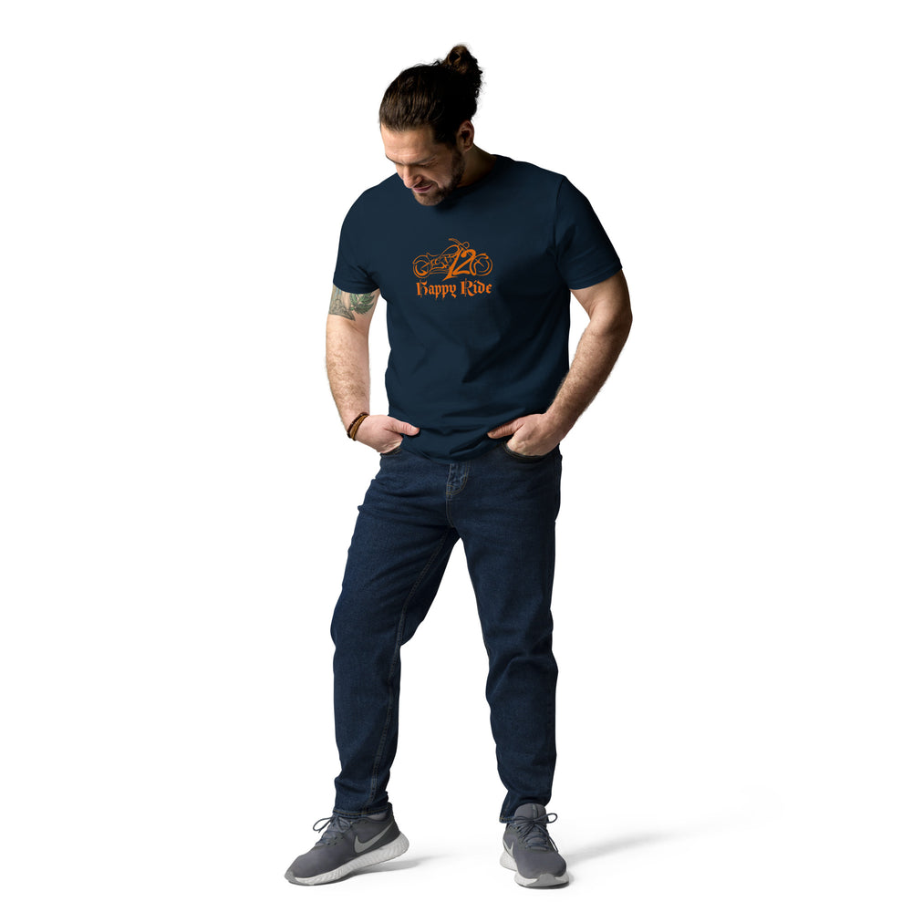 
                  
                    Happy Ride 120 Years- T-shirt unisexe en coton biologique
                  
                