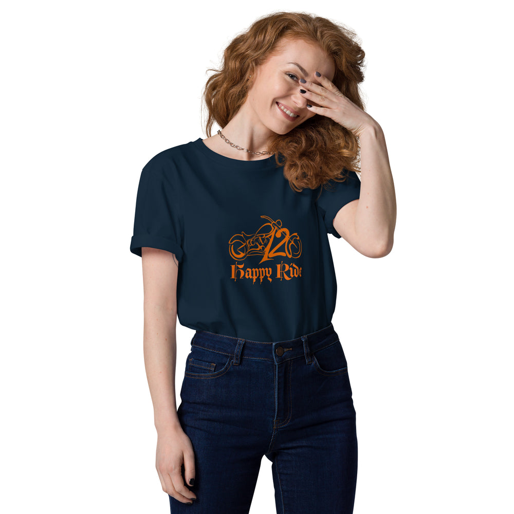
                  
                    Happy Ride 120 Years- T-shirt unisexe en coton biologique
                  
                