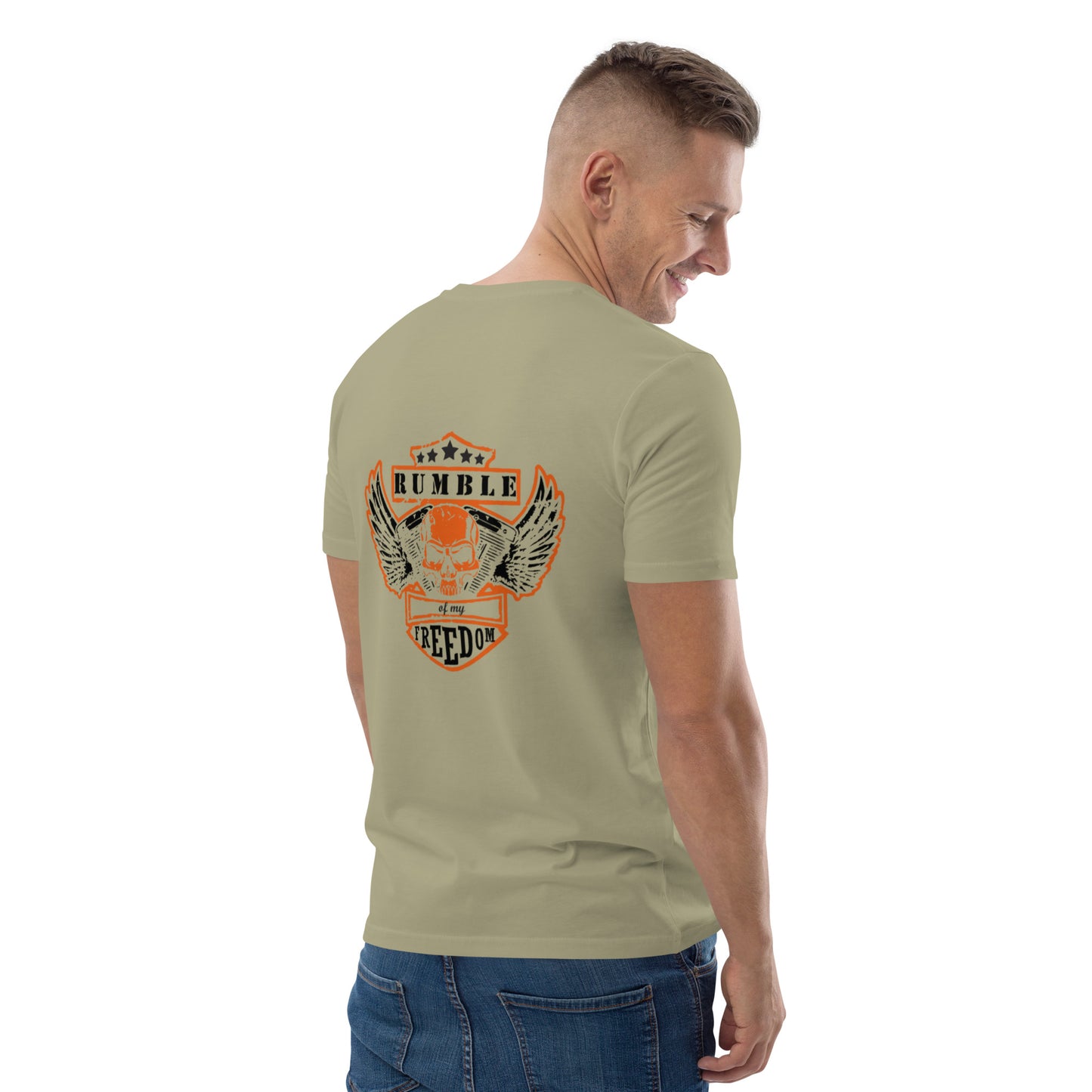 
                  
                    Rumble of my Freedom - T-shirt unisexe en coton biologique
                  
                