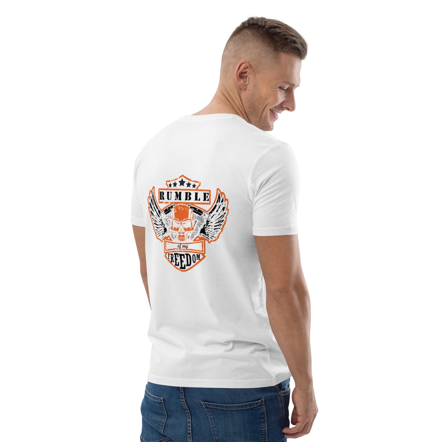 
                  
                    Rumble of my Freedom - T-shirt unisexe en coton biologique
                  
                
