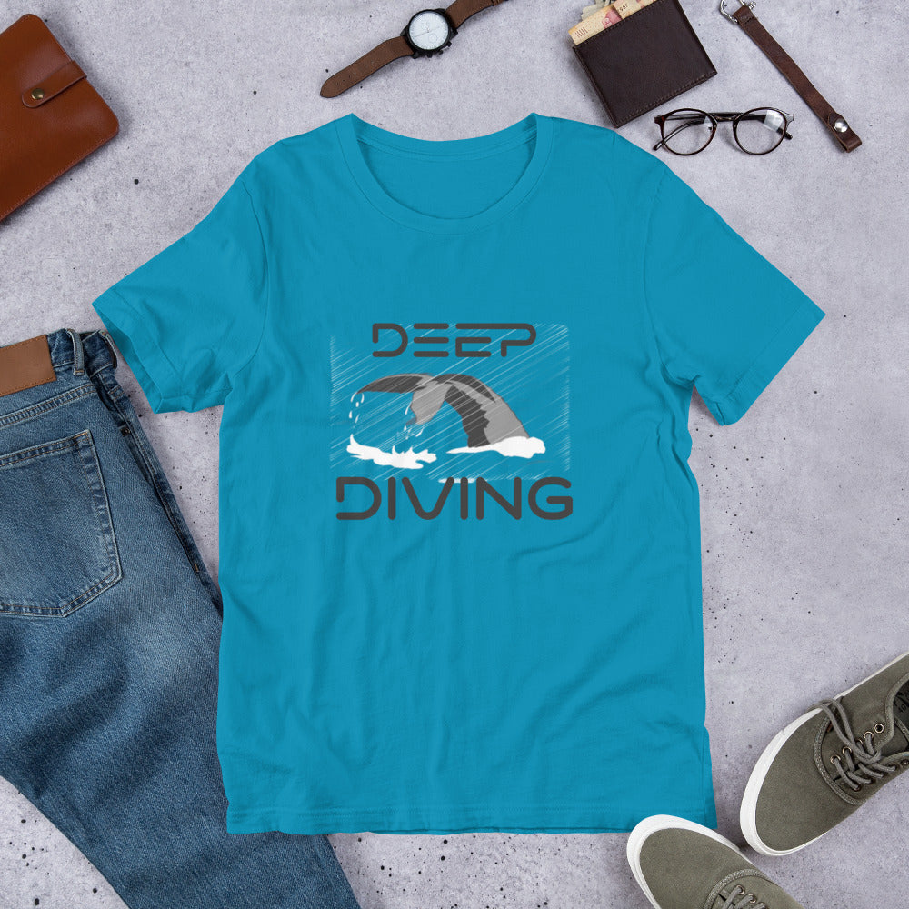 Deep Diving T-shirt unisexe