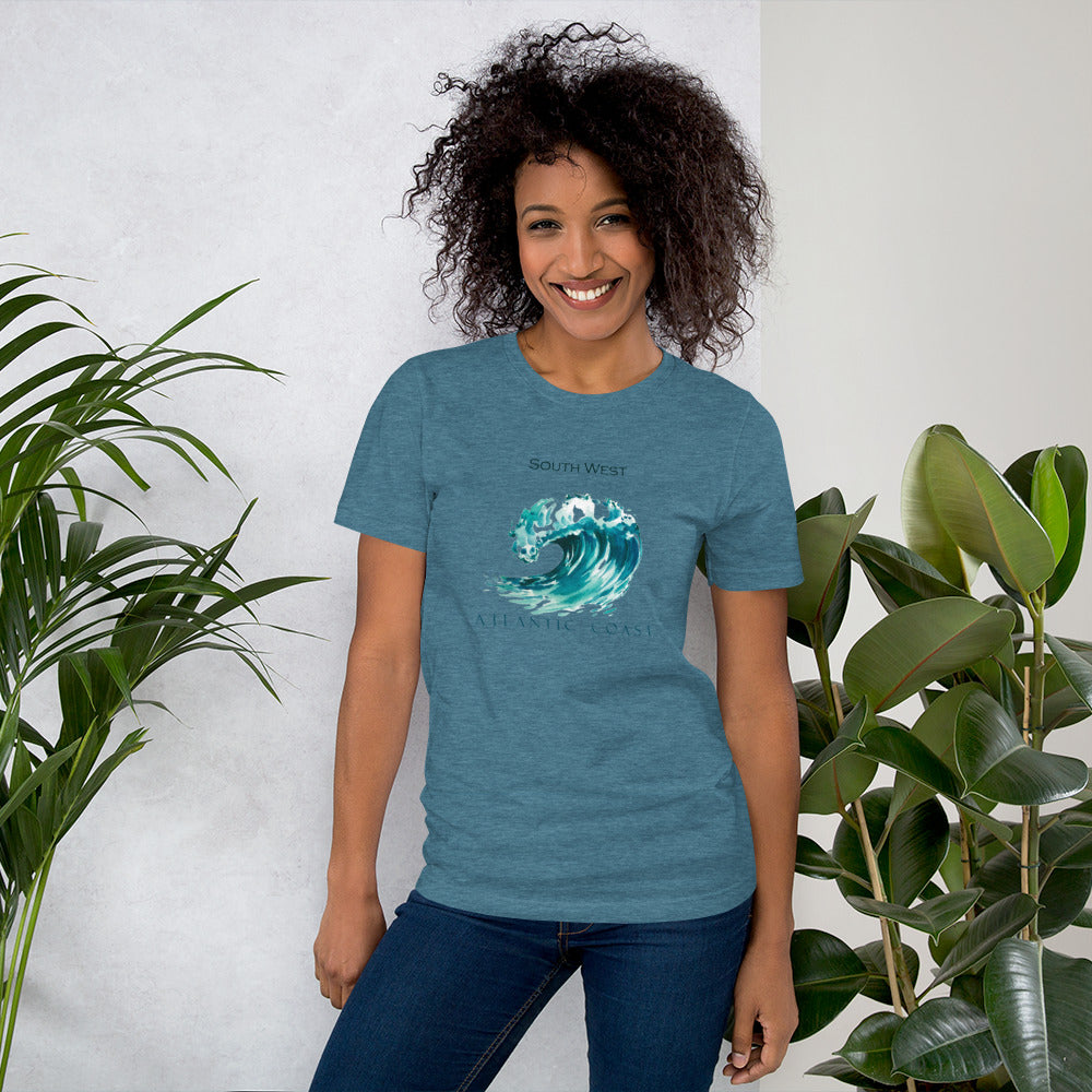 
                  
                    Atlantic Coast superbe T-shirt unisexe à porter pour une balade en bord d'océan
                  
                