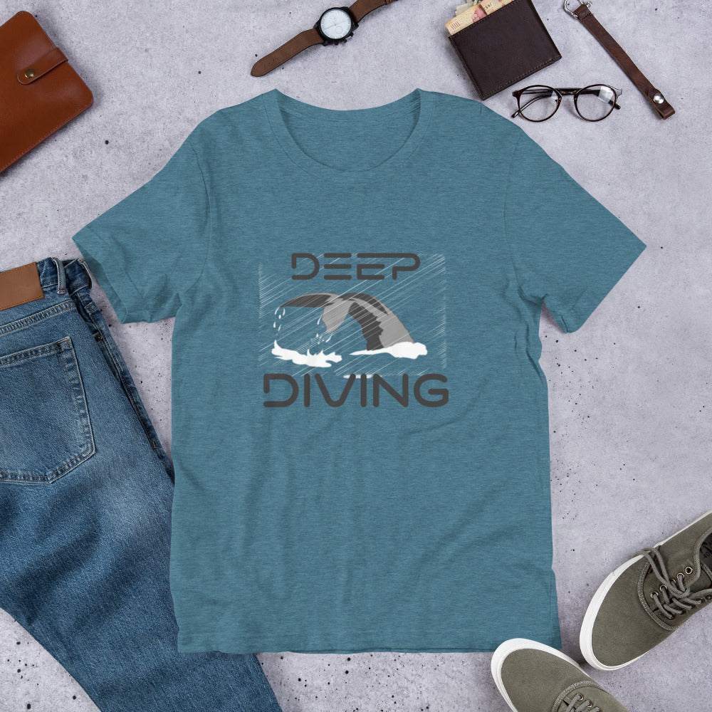 
                  
                    Deep Diving T-shirt unisexe
                  
                