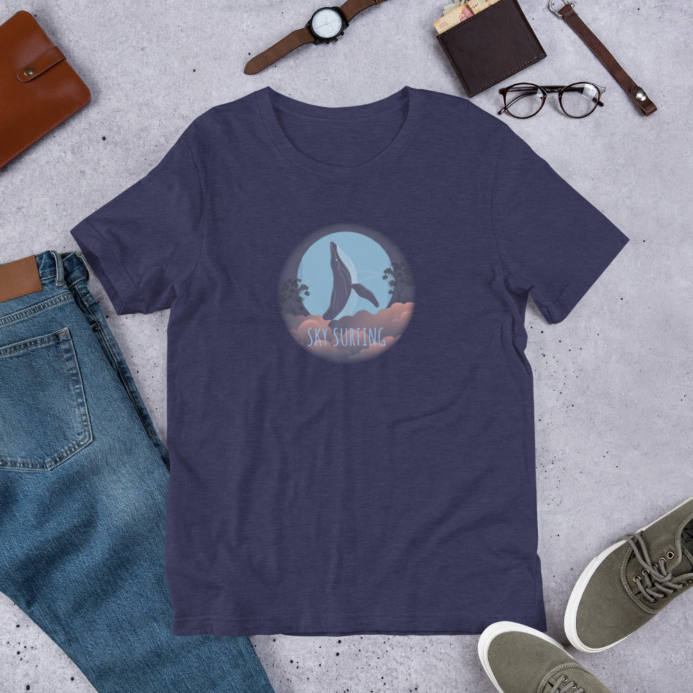 
                  
                    Sky Surfing T-shirt coton unisexe
                  
                