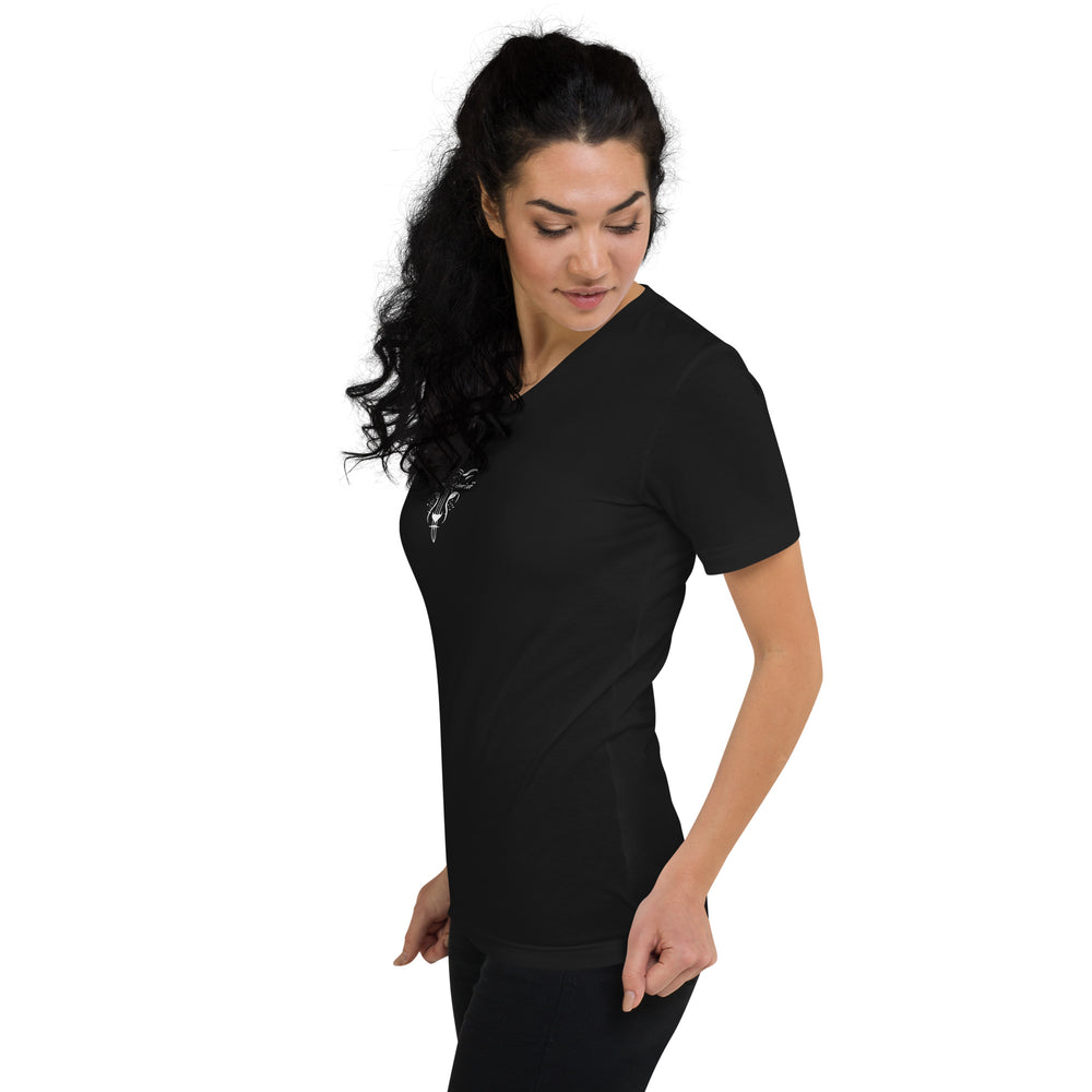 
                  
                    Semper Celerior T-shirt Unisexe Col V
                  
                