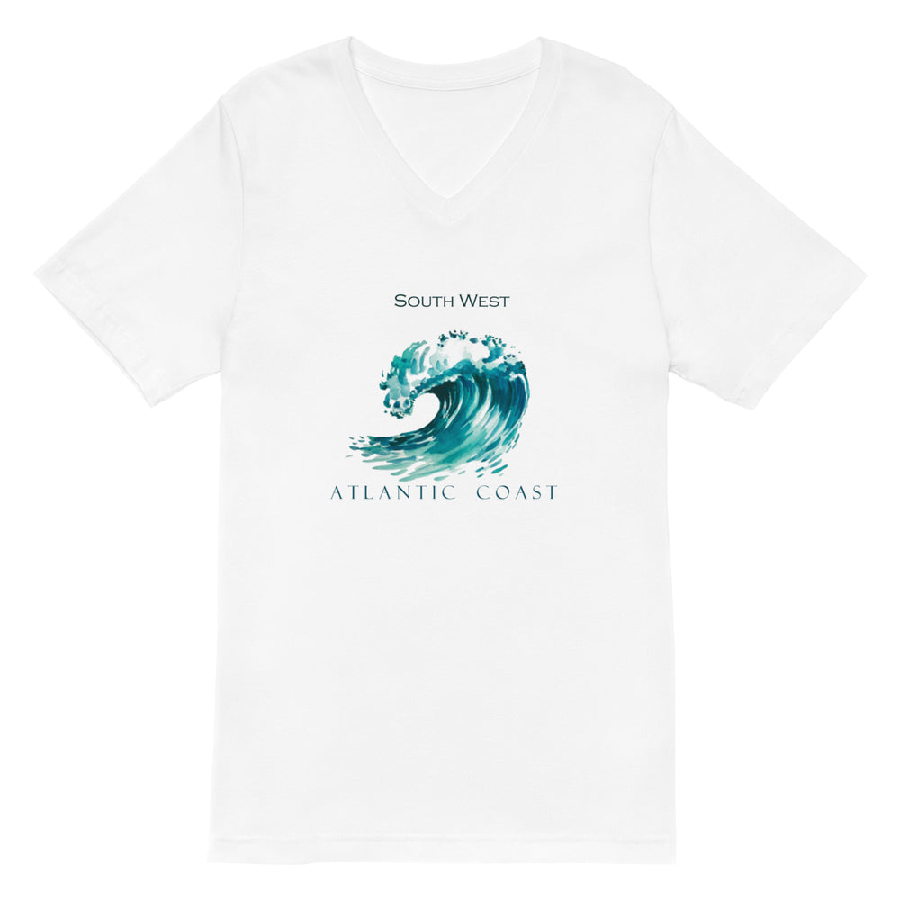 
                  
                    Atlantic Coast V T-shirt Unisexe Manches Courtes et Col V
                  
                